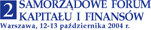 Drugie Samorzdowe Forum Kapitau i Finansw